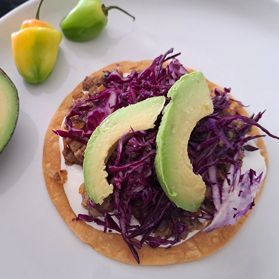 TOSTADA-DE-CHORIZO